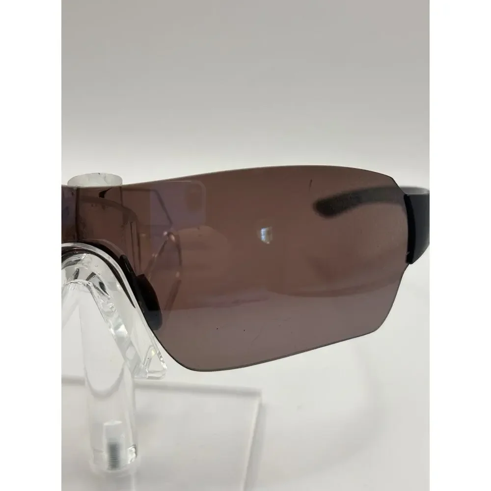 Maui Jim Night Dive MJ521-03M Brown Shield Sunglasses Made in Japan